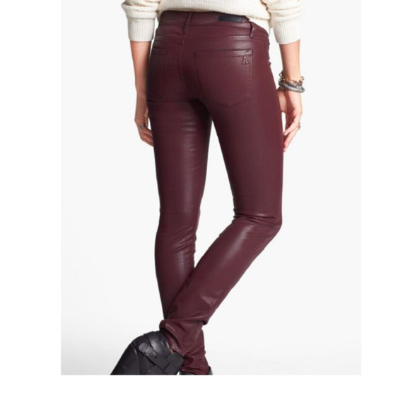 Articles Of Society Denim - Articles Of Society 'Mya' Coated Skinny Jeans